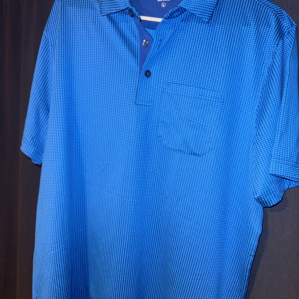 Men's Blue Polo Shirt